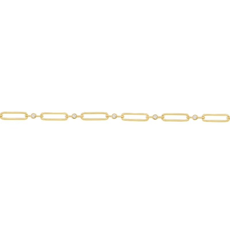 14K GOLD DIAMOND ANNIE BRACELET