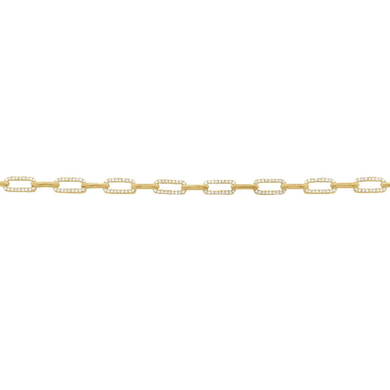 14K GOLD DIAMOND LEAH BRACELET