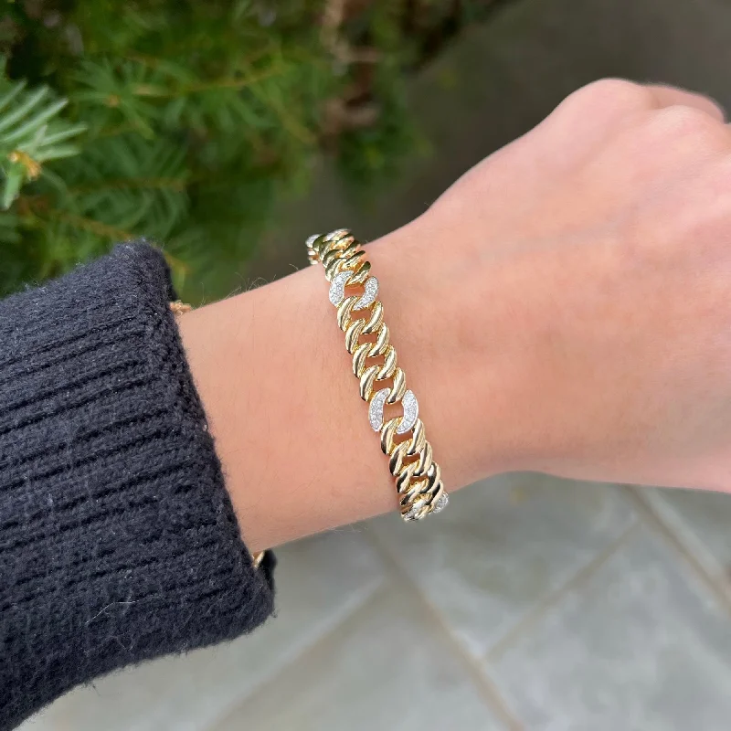 14K GOLD DIAMOND NIKKI BRACELET