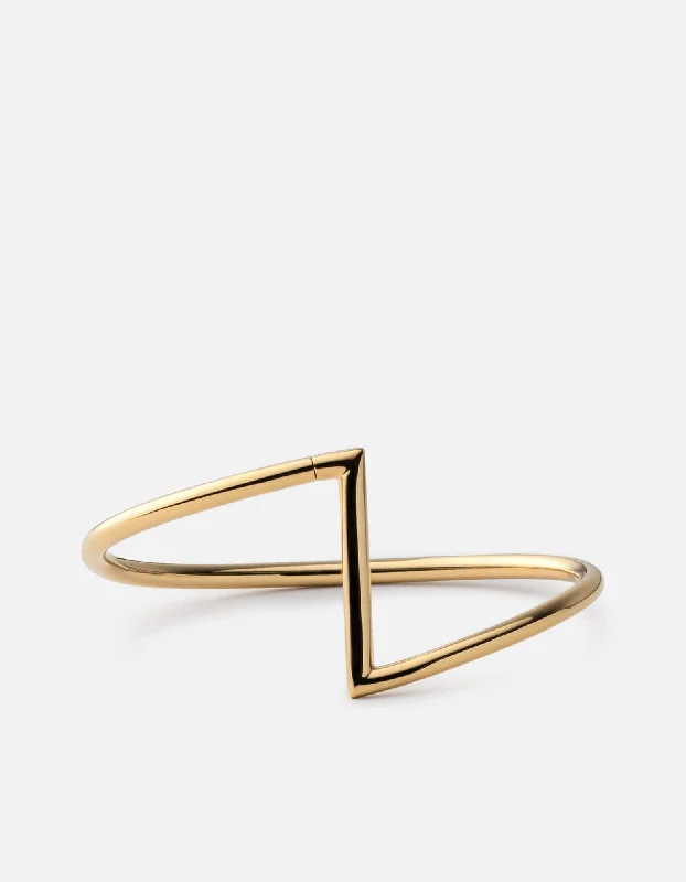 Arch Cuff, Gold Vermeil