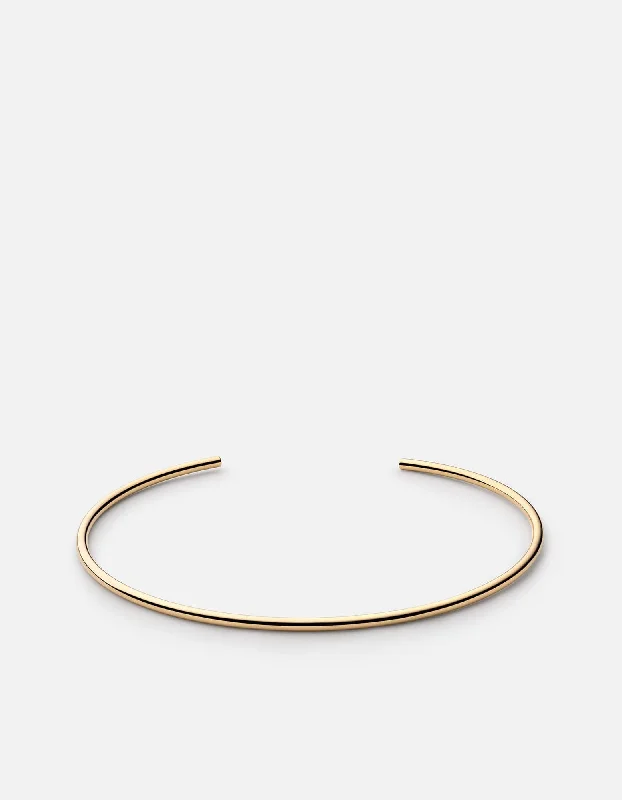 Beam Cuff, Gold Vermeil