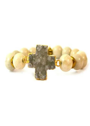 Druzy Cross