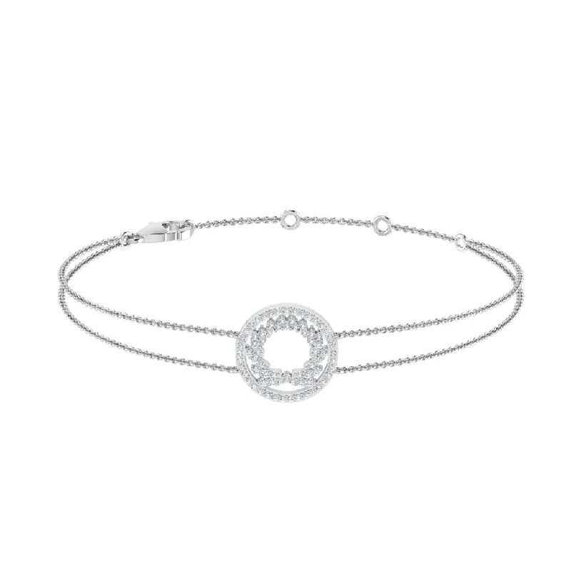 Eyana Moissanite Bracelet in 925 Sterling Silver