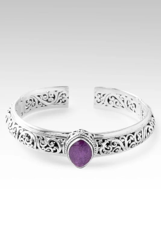 Faithful Walk Cuff™ in Purpurite