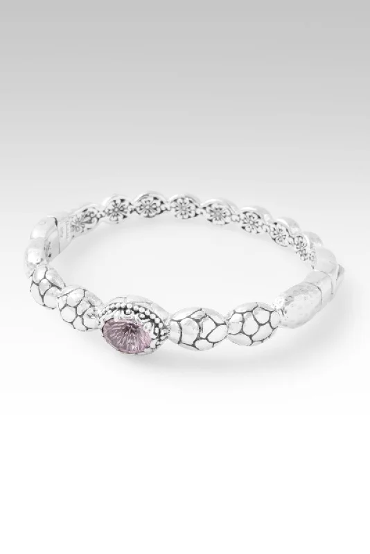 Keep Dreaming Bangle™ in Pink Cashmere™ Mystic Quartz