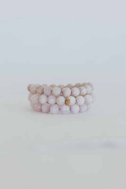 Stretchy Bracelet Large - Kunzite