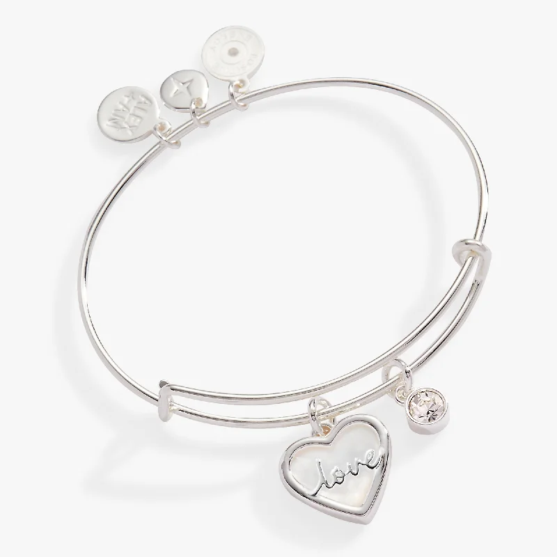 Love Mother of Pearl Bangle