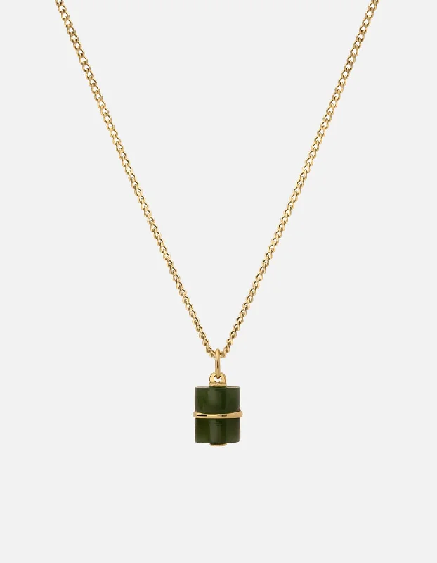 Otis Jasper Necklace, Gold Vermeil