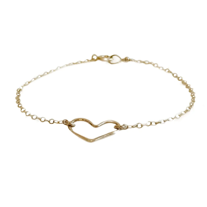 Lucy Open Heart Bracelet