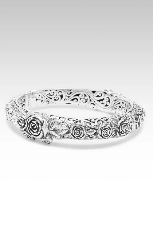 Roses from God Bangle™ in Leaves