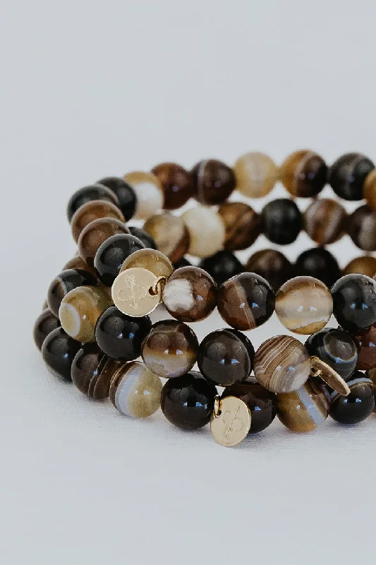 Stretchy Bracelet - Agate