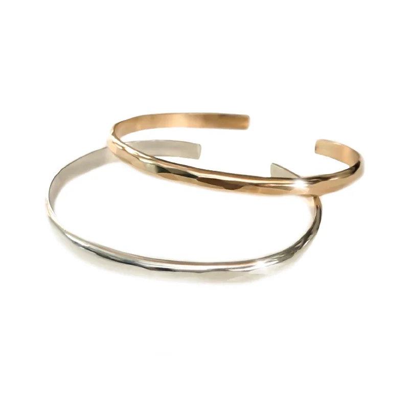 Jess Hammered Cuff Bracelet