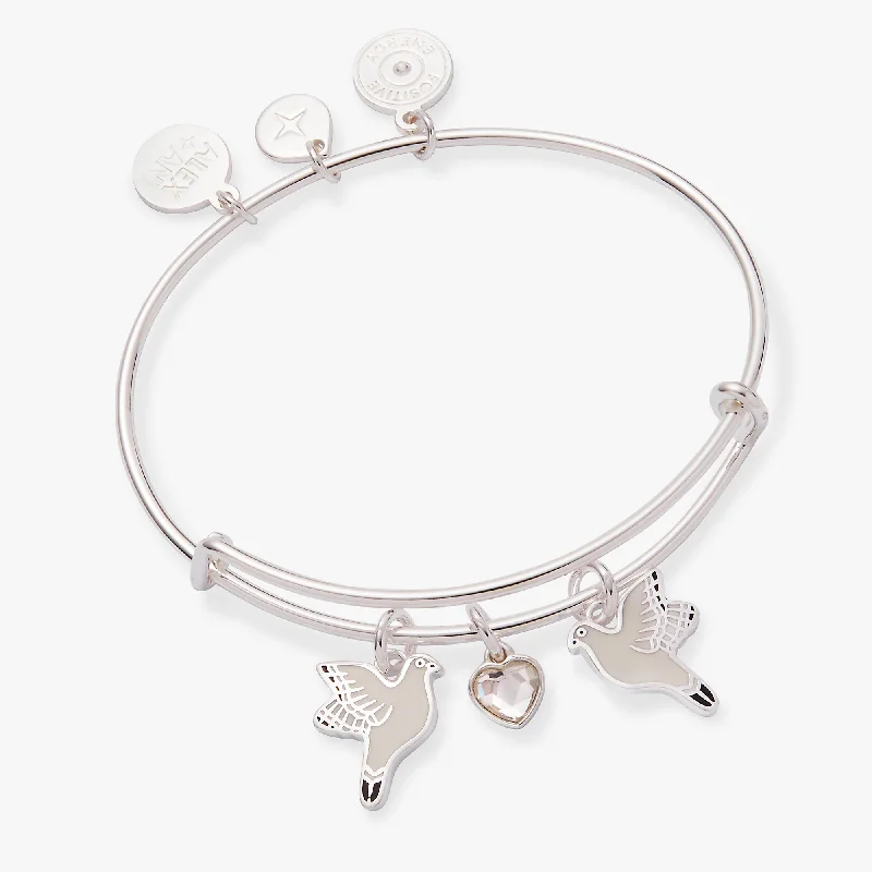 Turtle Dove Multi-Charm Bangle