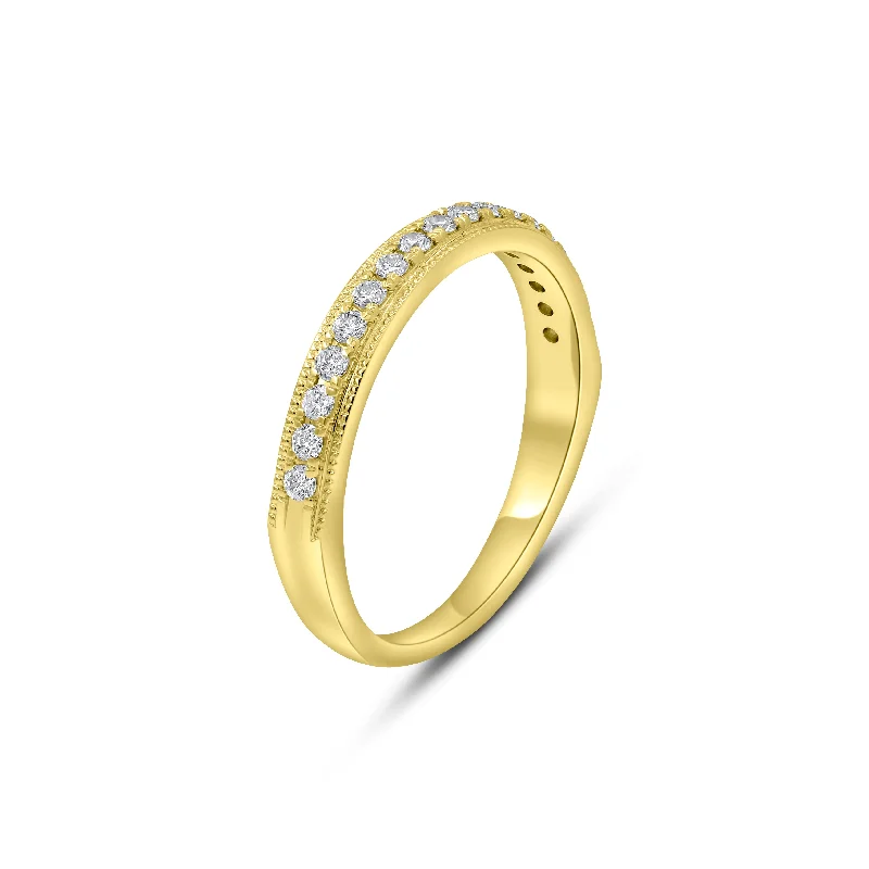 0.25ct Diamond Ring set in 18KT Yellow Gold / UFOQ6064A