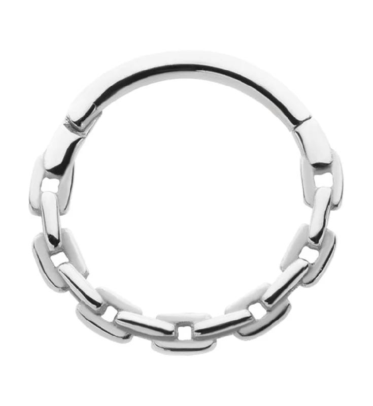 Chain Link Stainless Steel Hinged Segment Ring