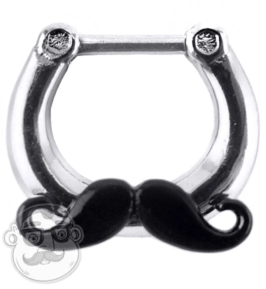 Mustache Septum Clicker